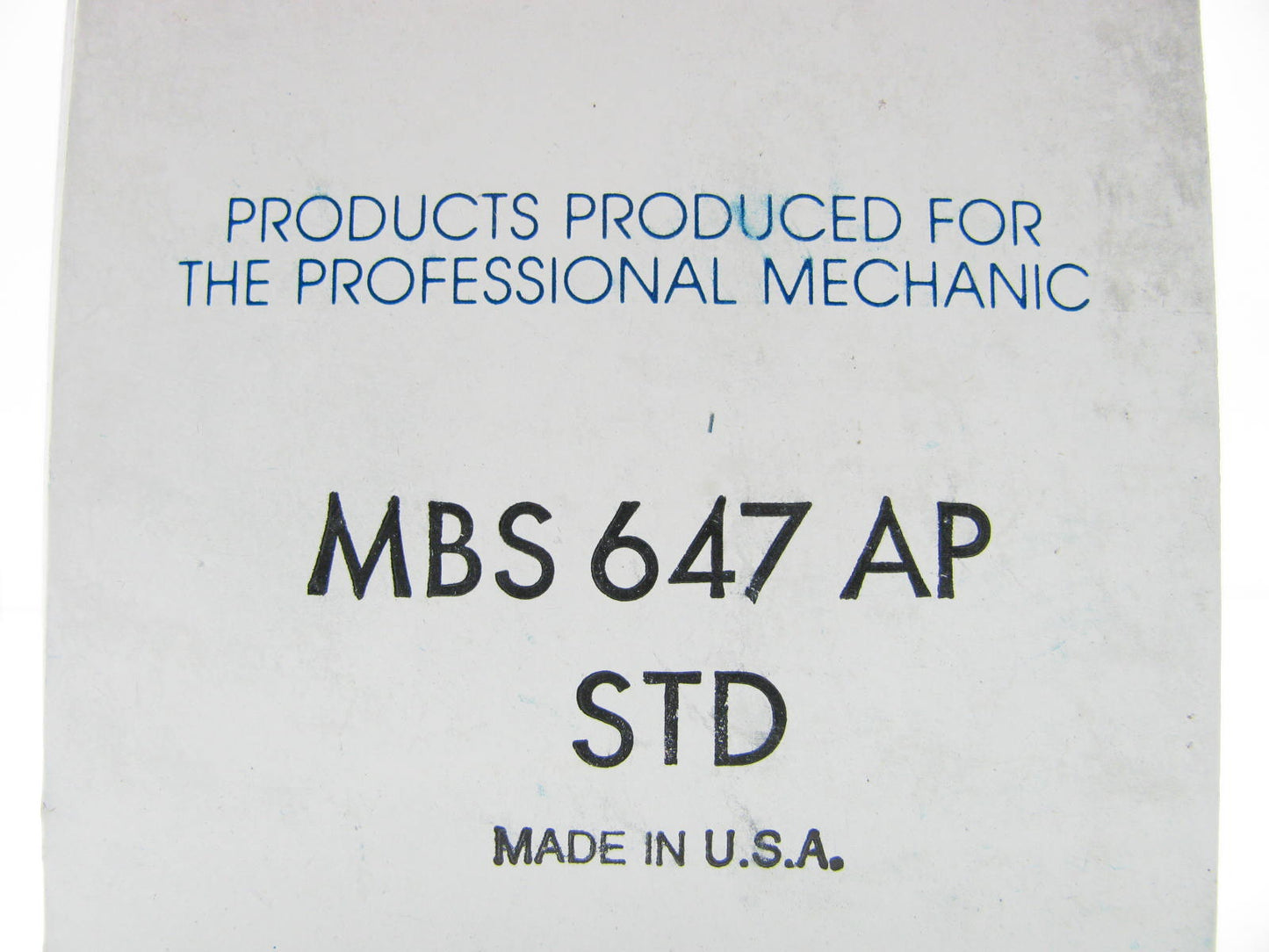 Mcquay-norris MBS647AP Main Bearing Set STD For 1966-1980 Buick 340 350
