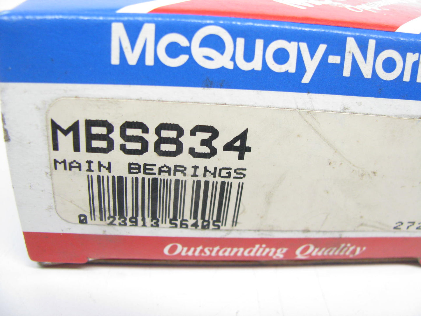 Mcquay-norris MBS834 Main Bearings - TOYOTA 3SFE, 3SGELC, 5SFE
