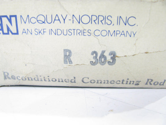 REMAN - Mcquay-norris R363 Connecting Rod For 1980 Ford 4.1L 250 I6