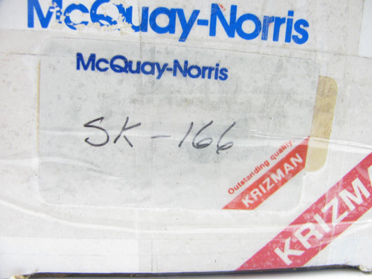 (2) Mcquay-norris SK166 Rear Of Front Leaf Spring Shackle 1957-1966 Ford F-350
