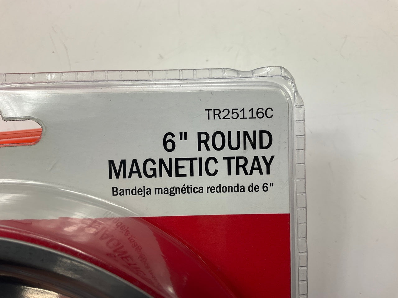 Mechanics Best TR25116C 6'' Round Magnetic Tray