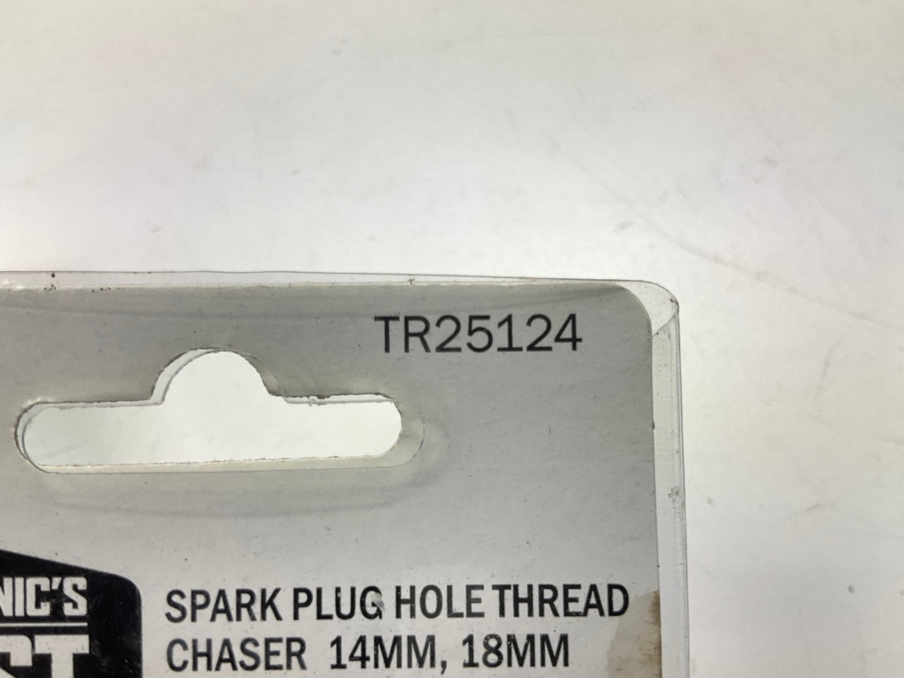 Mechanics Best TR25124 Metric Spark Plug Hole Thread Chaser For 14mm & 18mm