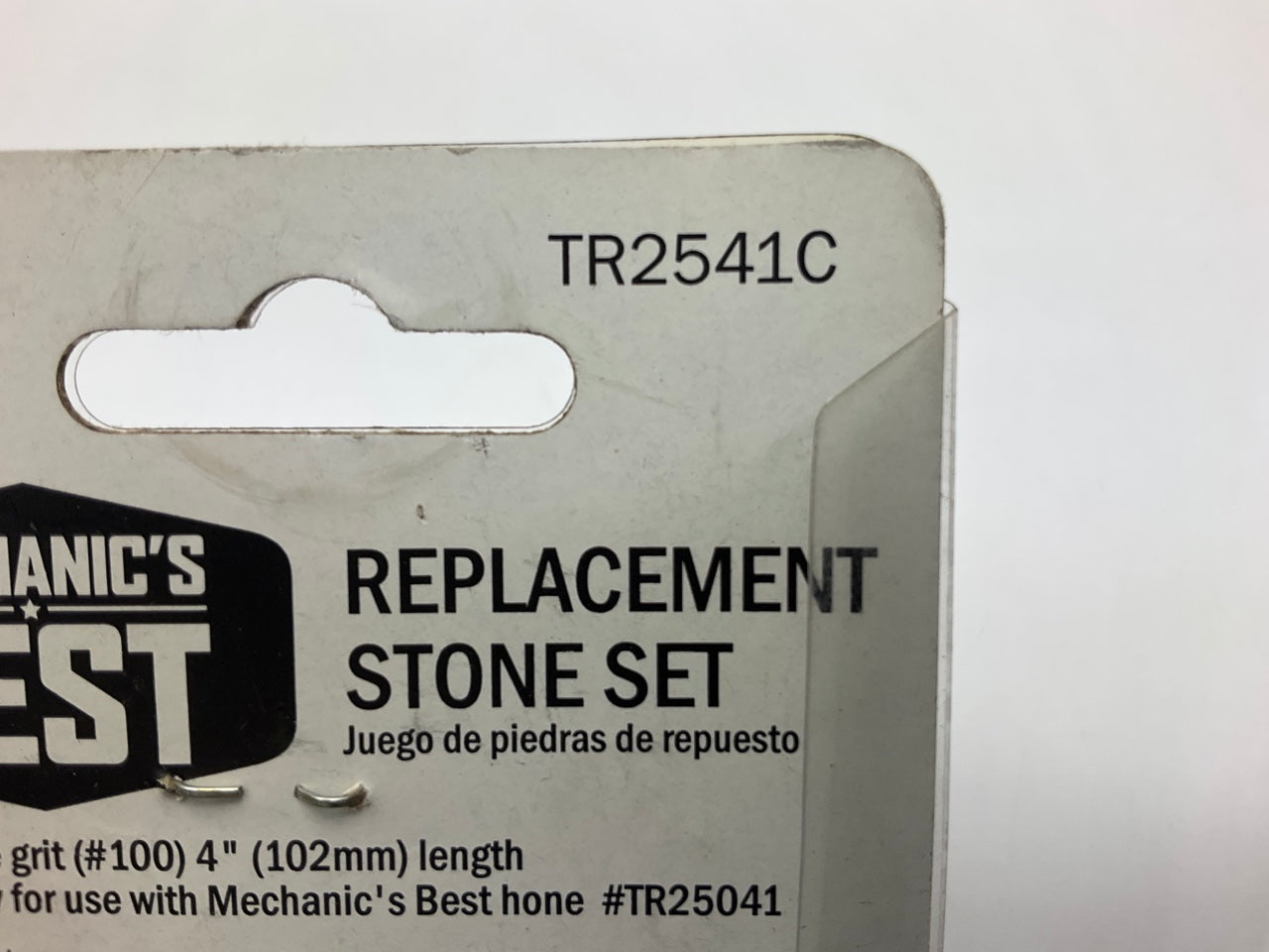 Mechanics Best TR2541C Coarse Grit 4 Inch 3 Piece Replacement Hone Stone Set