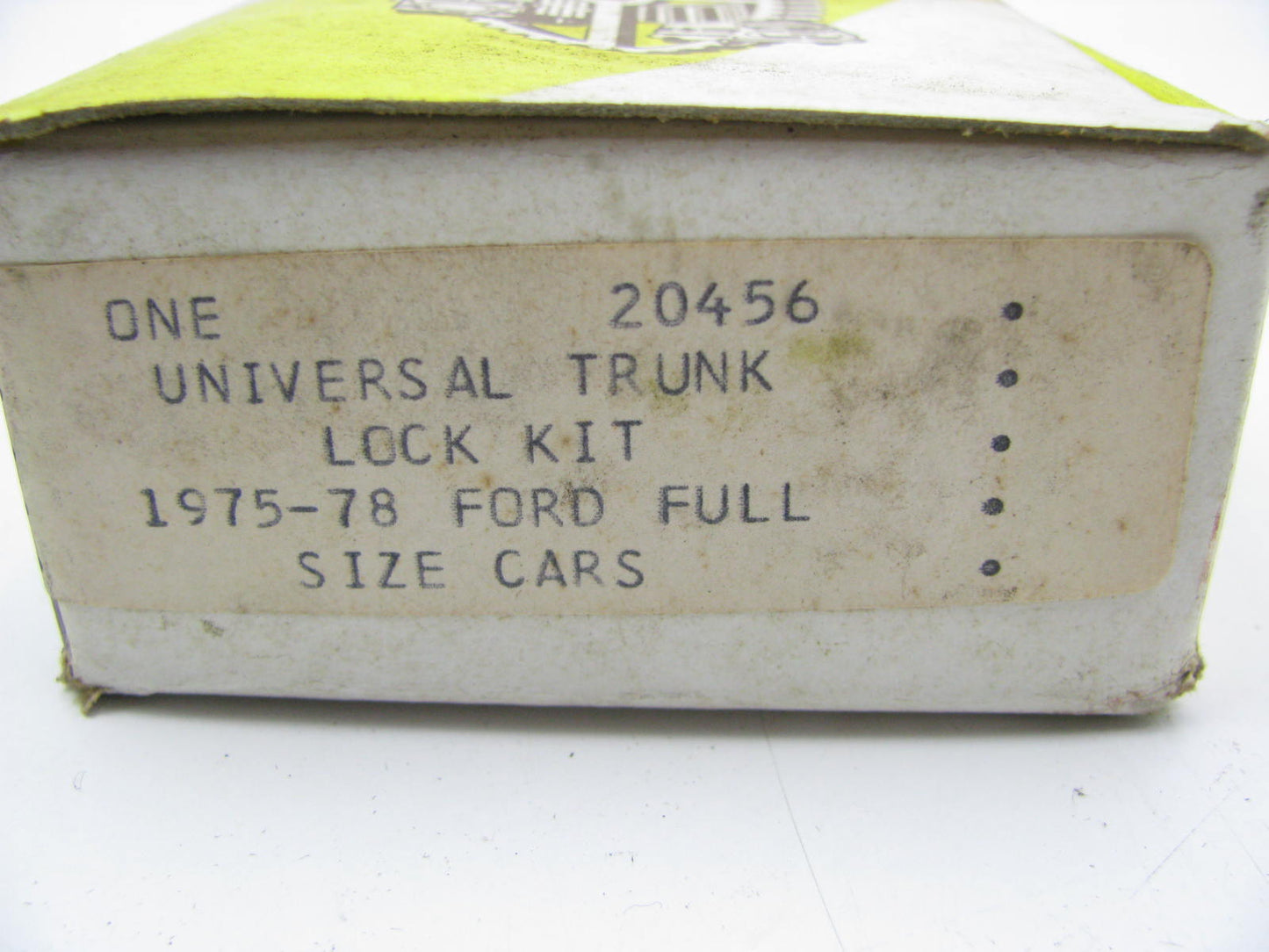 Mechanics Choice 20456 Universal Trunk Lock Kit 1975-1978 Ford Full Size Cars
