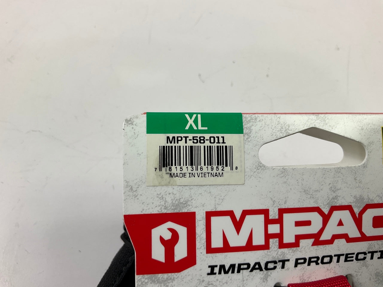 Mechanix Wear MPT-58-011 M-Pact XL Gloves Impact Resistant Work Gloves, X-Large