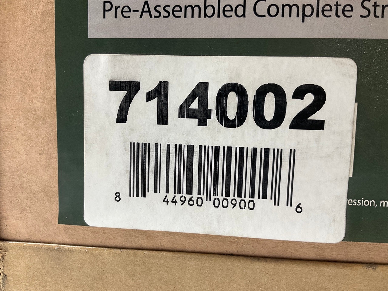 Mega 714002 Rear Strut Suspension Strut & Coil Spring Assembly