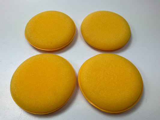 Meguiar's W0004 4'' Foam Applicator Pads, 4 Count - Ultra-Soft