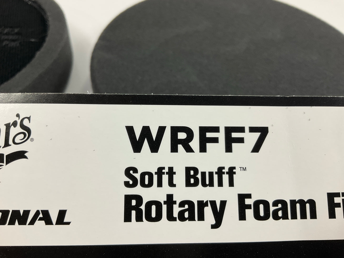 (2) Meguiars WRFF7 Soft Buff Rotary Foam Finishing Buffing Pad 7''