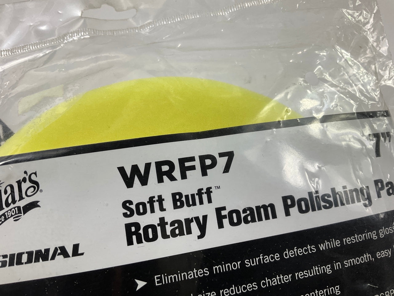 Meguiar's WRFP7 Soft Buff 7'' Rotary Foam Polishing Buffing Pad
