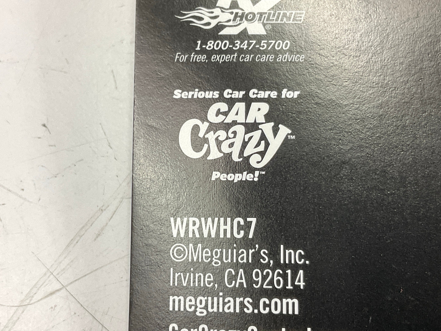 Meguiar's WRWHC7 7'' Soft Buff Rotary Heavy Cutting Wool Pad