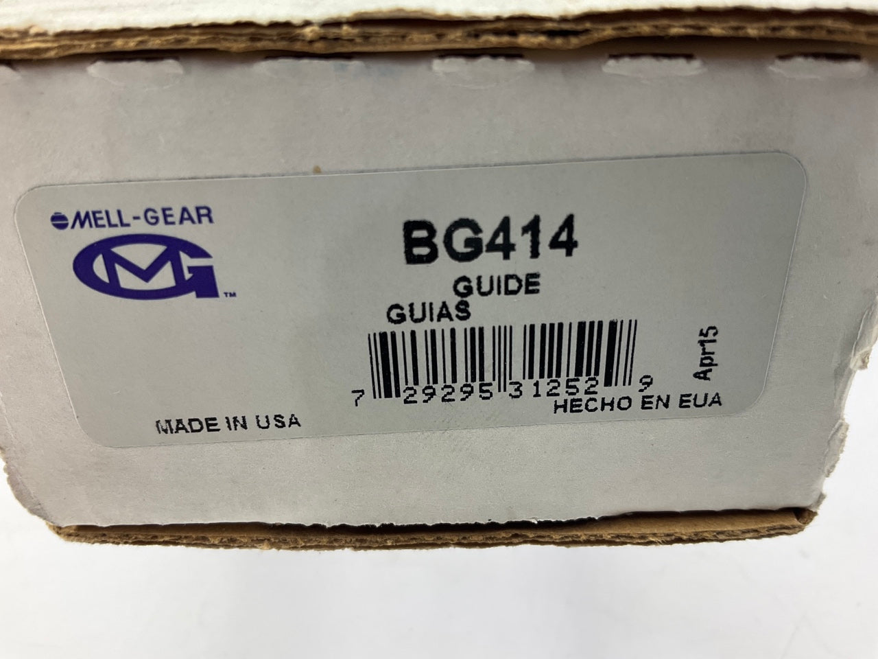 MISSING BOLT - Melling BG414 Right Engine Timing Chain Guide