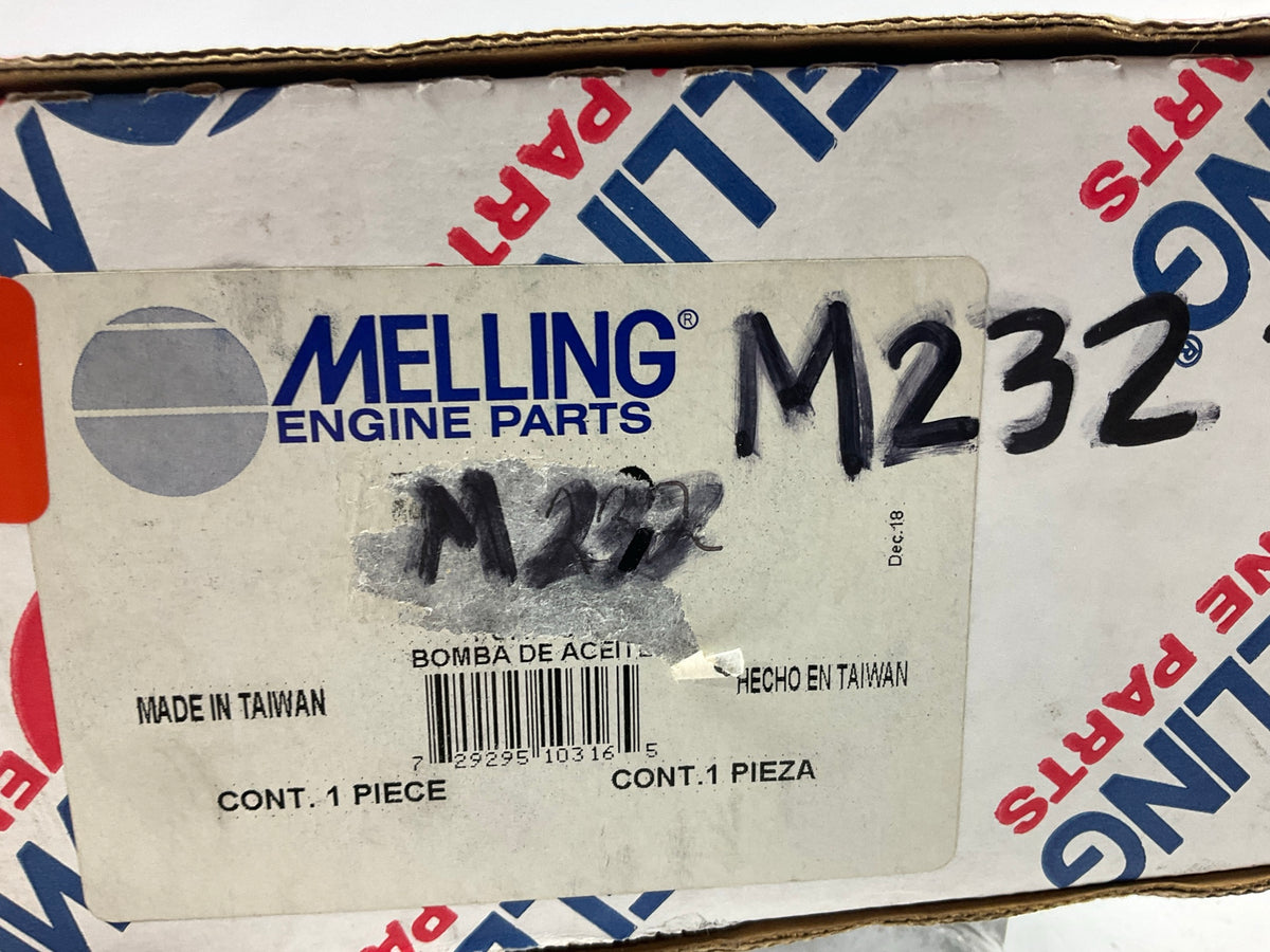 Melling M232 Oil Pump
