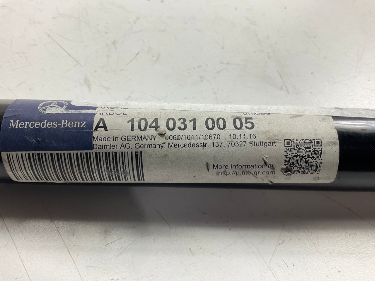 NEW OEM 03-07 Mercedes W203 C240 C280 4Matic Front Intermediate Left Axle Shaft