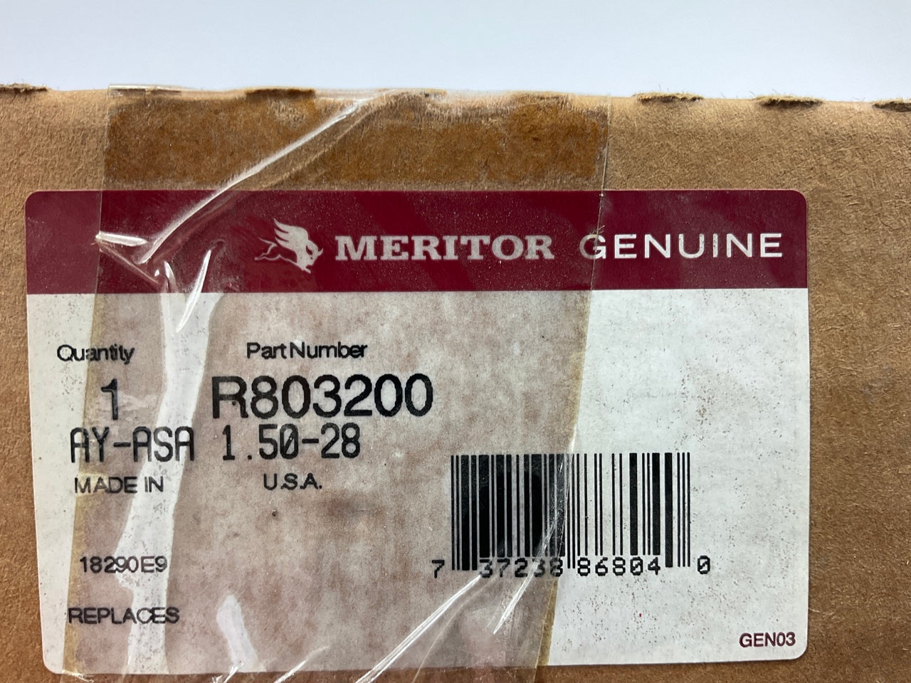 Meritor R803200 Automatic Slack Adjuster - 1.50'' X 28 Spline, Type 1, 5.50'' Arm