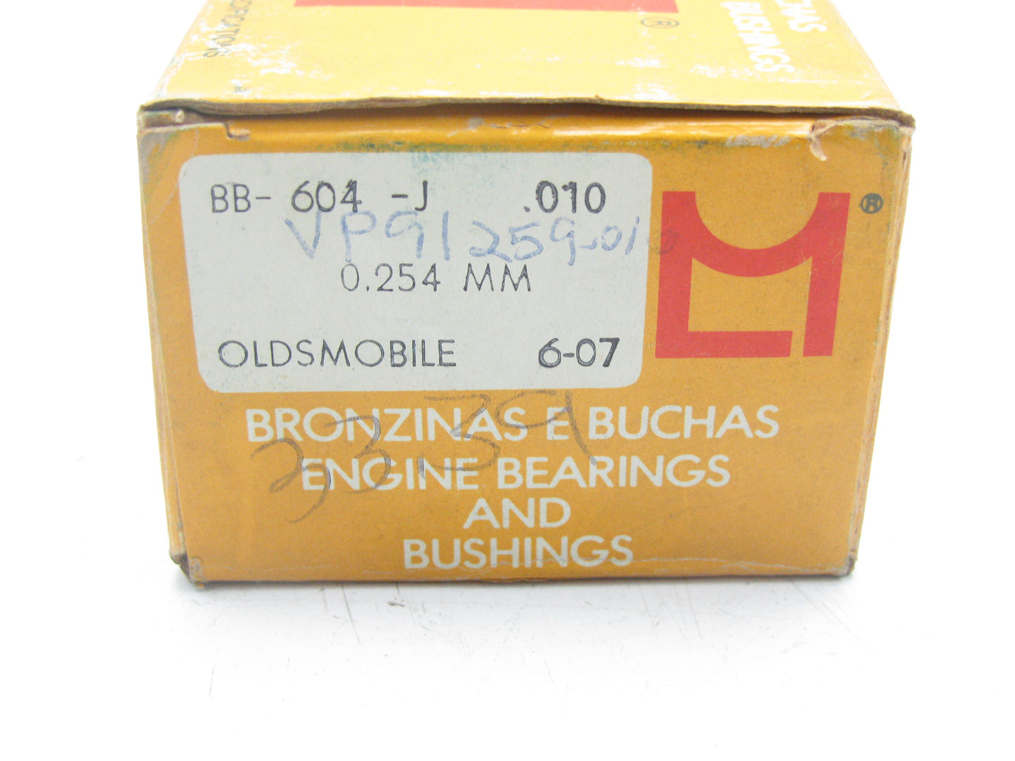 Metal BB604J-010 Connecting Rod Bearings .010'' Oldsmobile 260 307 330 350 403-V8