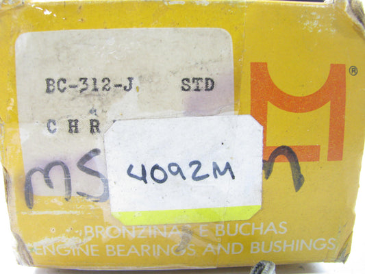 Metal Leve BC-312J-STD Main Bearings STD For 1960-1976 Chrysler 170 198 225