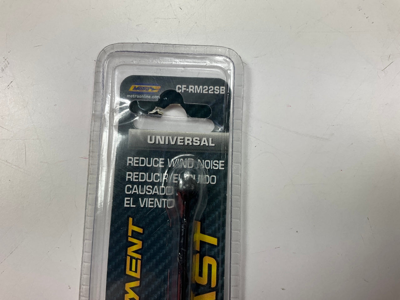 Metra CF-RM22SB Universal Reduce Wind Noise Spiral Replacement Mast