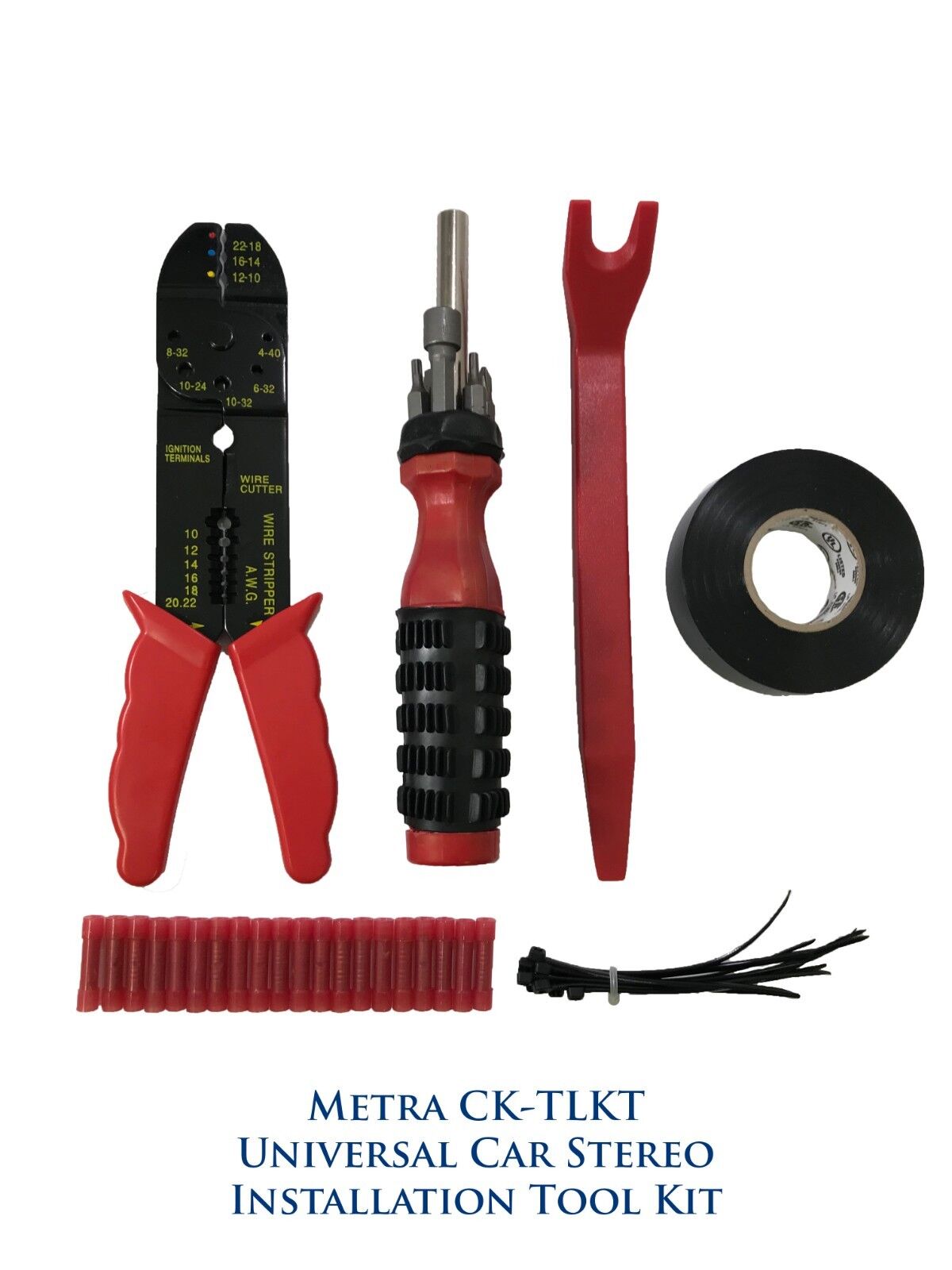 Metra CK-TLKT 6 Piece Universal Car Stereo Installation & Removal Tool Kit