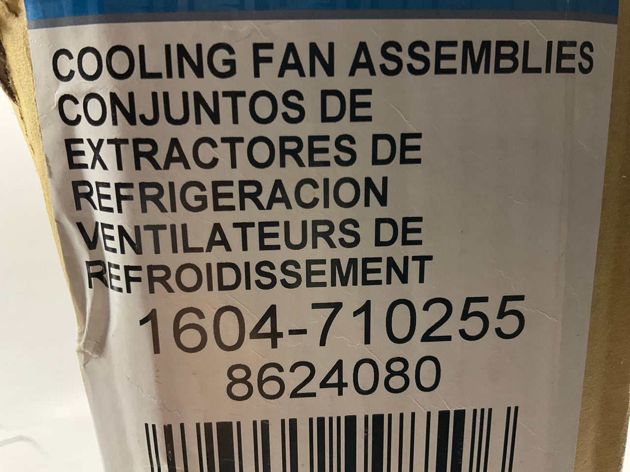 Metrix 1604-710255 Radiator Engine Cooling Fan For 2012-2018 Jeep Wrangler 3.6L