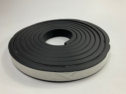 Metro Adhesive Backed EPDM Rubber Weatherstrip Seal - 3/4'' W X 5/16'' T, 10' L