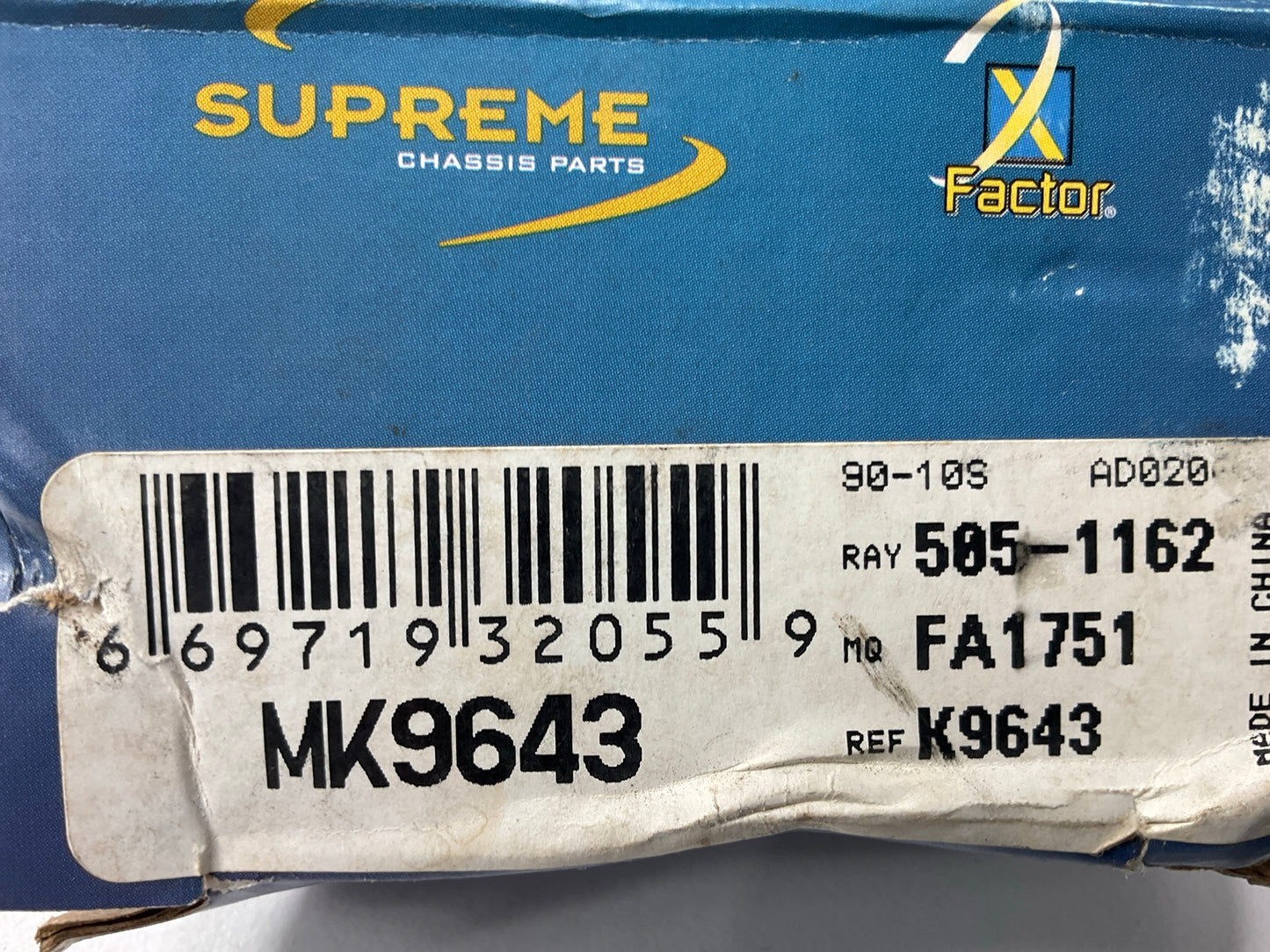 Mevotech MK9643 Front Lower Suspension Ball Joint