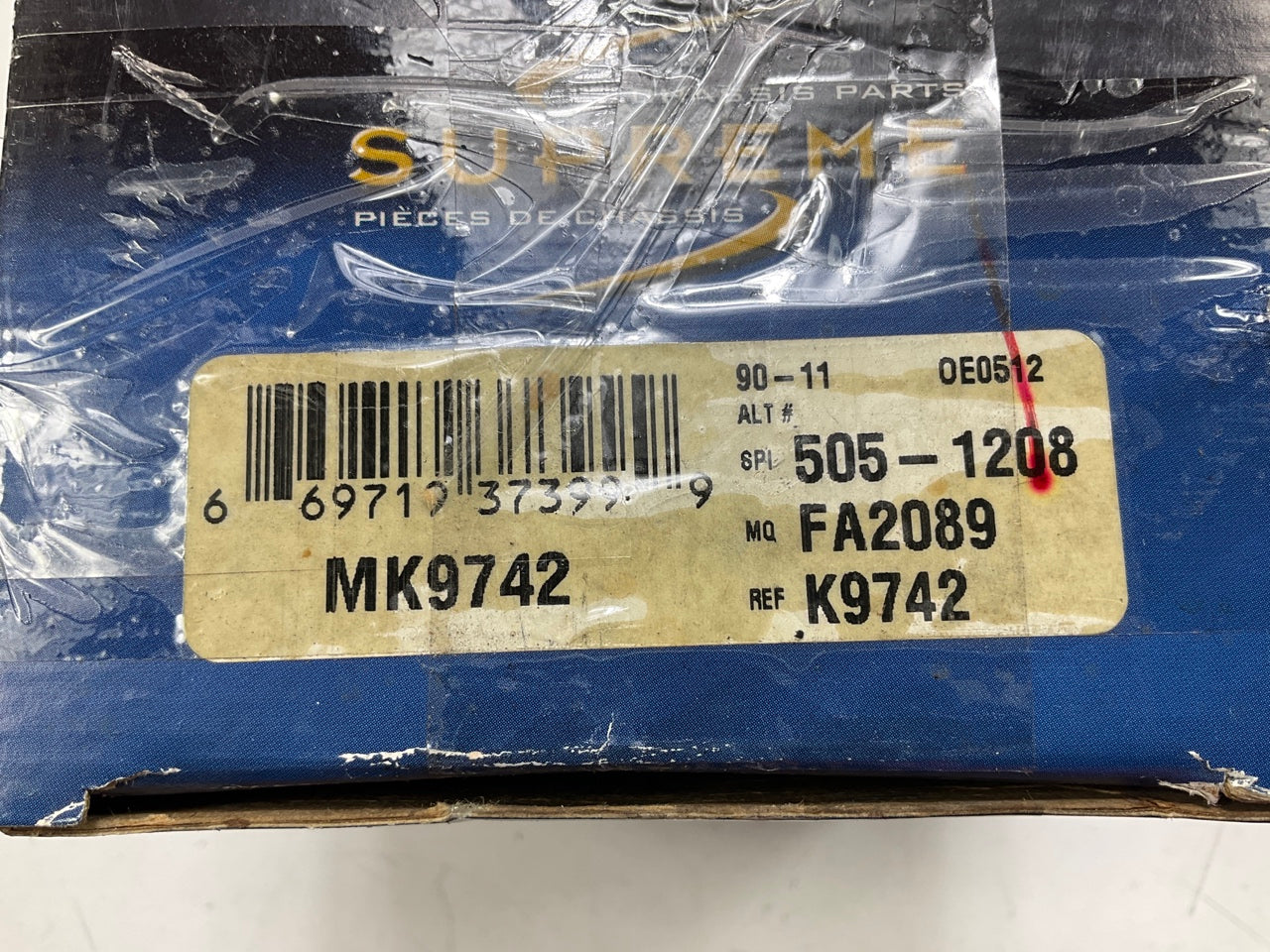 Mevotech MK9742 Suspension Ball Joint - Front Lower