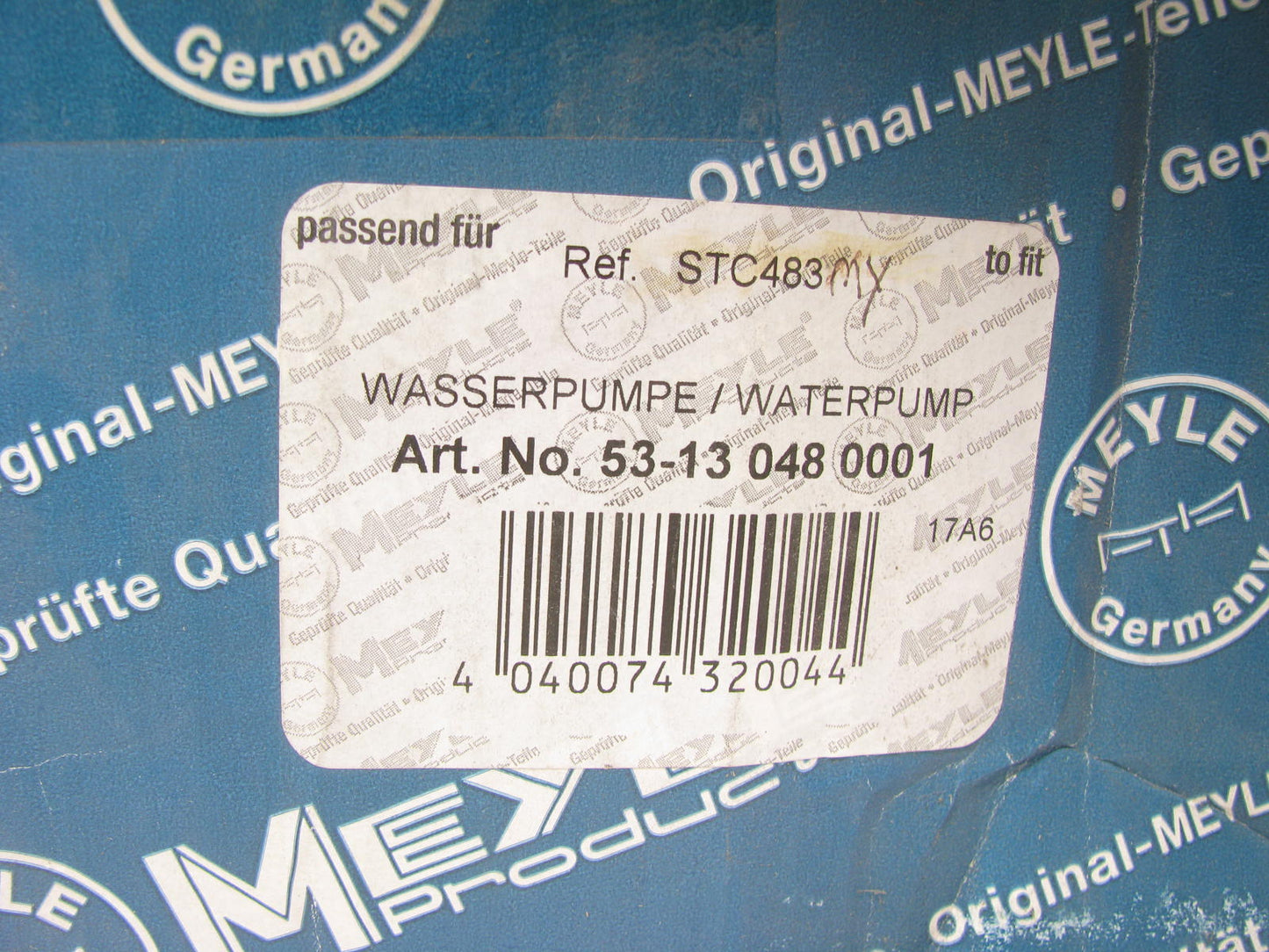 Meyle Products 53-13-048-0001 Water Pump For 94-04 Land Rover 3.9L 4.0L 4.6L