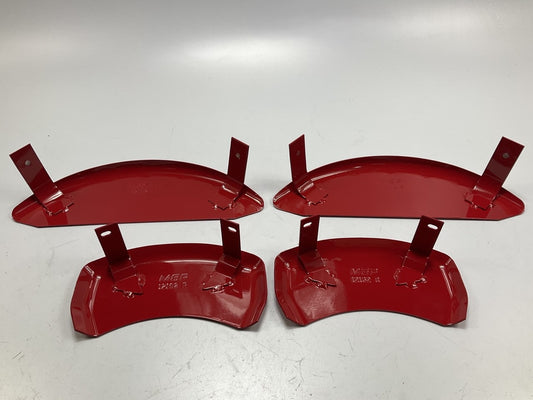MGP Caliper Covers 12162SRT1RD Red Silver RT1-Truck For 11-16 Charger/Challenger