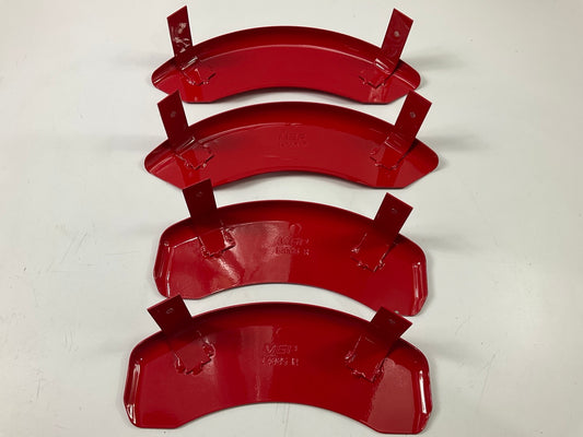 MISSING CLIPS MGP 14005SBOWRD RED Brake Caliper Covers 2014-2018 Silverado 1500
