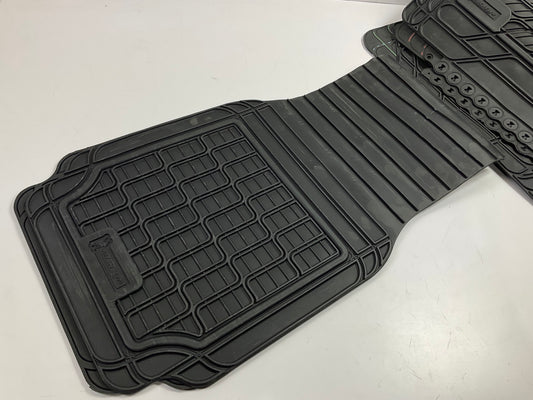 Michelin FL98310-4 Heavy Duty Rubber Floor Mats, 3-Piece, Universal Fit For SUVs