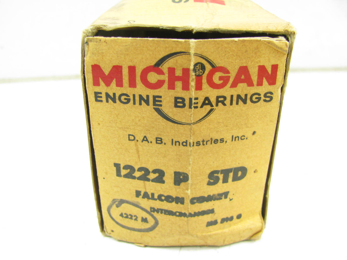 Michigan 1222P Engine Main Bearings - Standard 1960-75 Ford 144 170 200