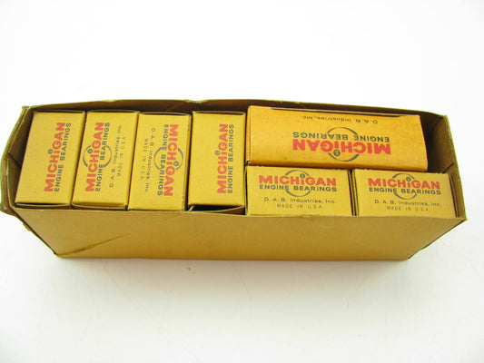 Michigan 1300P Engine Main Bearings - Standard 1965-1974 Ford 240 300
