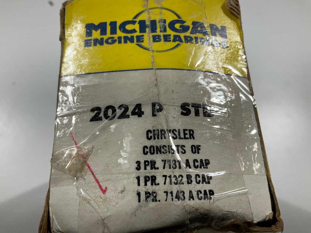 Michigan 2024P Engine Main Bearings - Standard For 1974-2003 Chrysler 318 5.2L