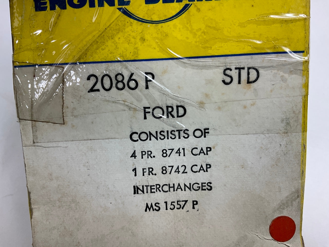 Michigan 2086P Engine Main Bearings - Standard For 1981-1985 Ford 1.6L