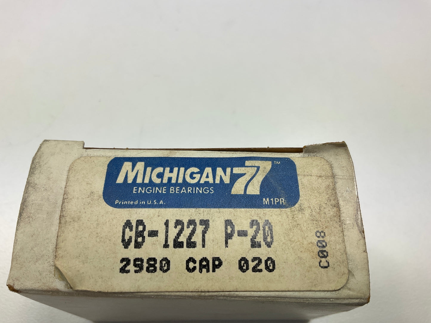 Michigan CB-1227P-20 Connecting Rod Bearings .020'' 1978-1984 GM 3.3L 3.8L-V6
