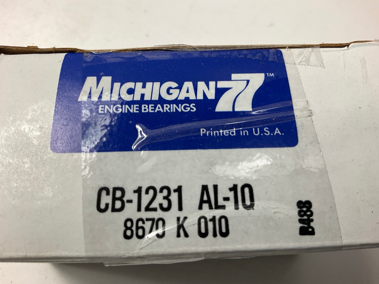 Michigan CB-1231AL10 Connecting Rod Bearing .010 For JOHN DEERE 4276D 4276 4276T