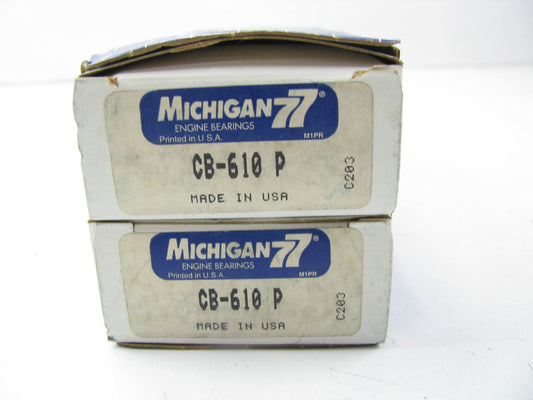(8) Michigan Engine Bearings CB-610P Connecting Rod Bearings - Standard