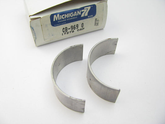(4) Michigan CB-969G Connecting Rod Bearings - STD 1968-83 Toyota 1.1L 1.2L 1.3L