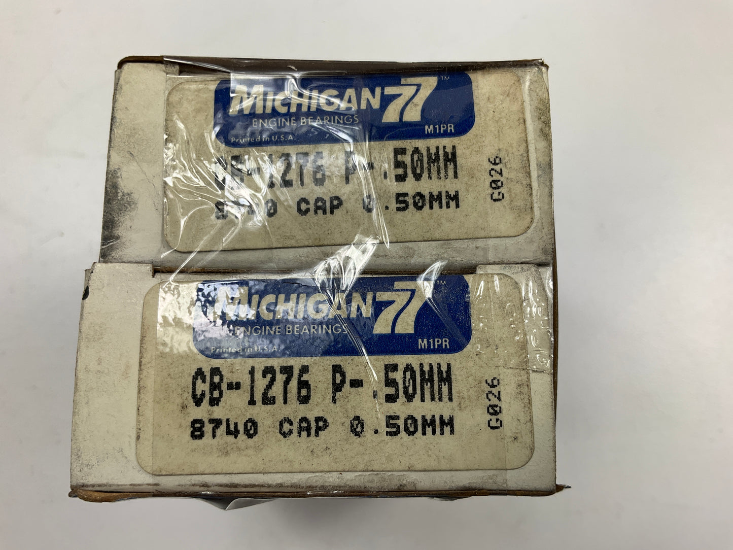Michigan CB1276P-50MM Connecting Rod Bearings .50mm 1981-1986 Ford 1.6L 1.9L-L4