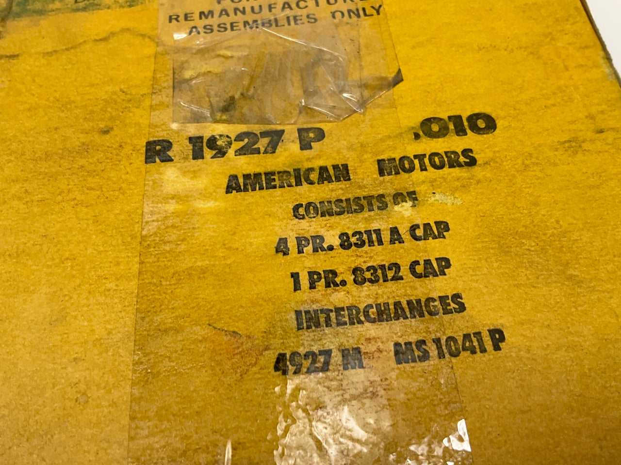 Michigan R1927P-010 Main Bearings .010'' 1966-1972 AMC 287 290 304 343 360 390