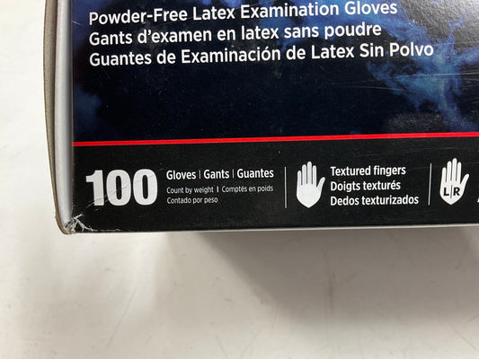 Ansell Mf-300-L Microflex Mf-300 Exam Gloves, 6.3 Mil, Natural Rubber Latex