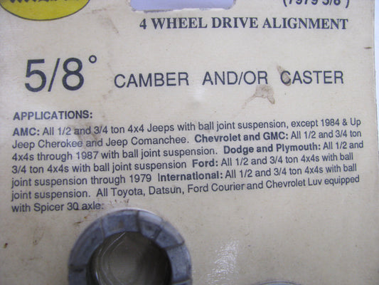 Midas SH1179 Front Alignment Caster Camber Bushing - 5/8 Degree 4WD