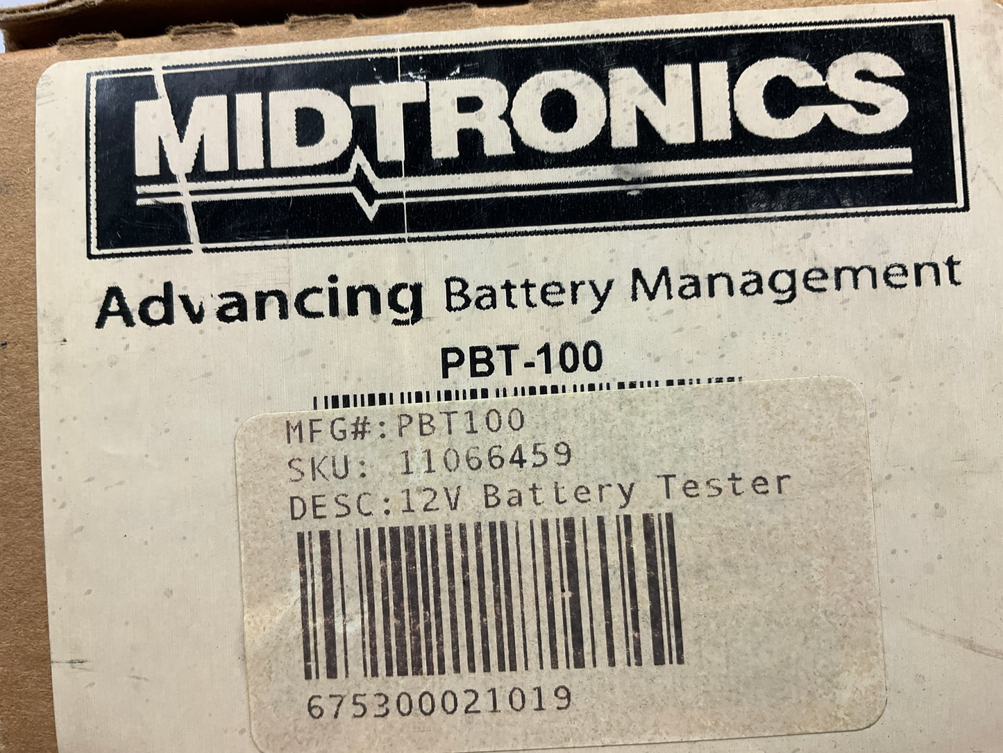 Midtronics PBT100 Automotive Battery & Electrical System Tester Tool