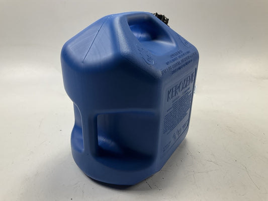 (4) Midwest Can 7610 5-Gallon, Auto Shut Off Spout, Kerosene Can, Made In USA