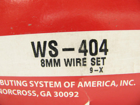 Mighty WS-404 Ignition Spark Plug Wire Set for 1986-1994 Ford Mercury 3.0L