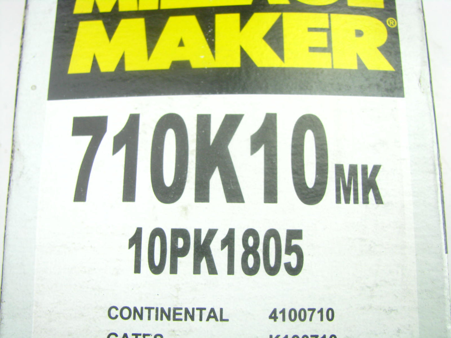 Mile Marker 710K10 Heavy Duty Poly-V Serpentine Belt