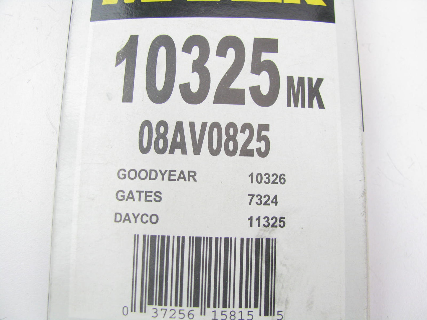 Mileage Maker 10325MK Accessory Drive Belt - 0.32'' X 32.625'' - 36 Degree