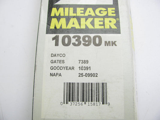 Mileage Maker 10390 Accessory Drive Belt - 0.33'' X 39.00'' - 36 Degree