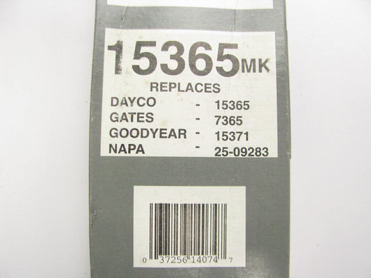 Mileage Maker 15365MK Accessory Drive Belt - 0.44'' X 36.50'' - 36 Degree