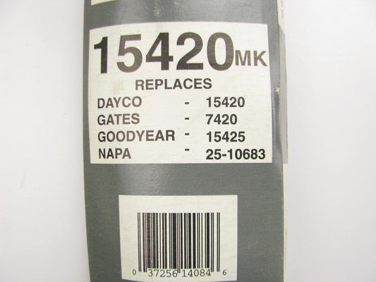 Mileage Maker 15420MK Accessory Drive Belt - 0.44'' X 42.00'' - 36 Degree